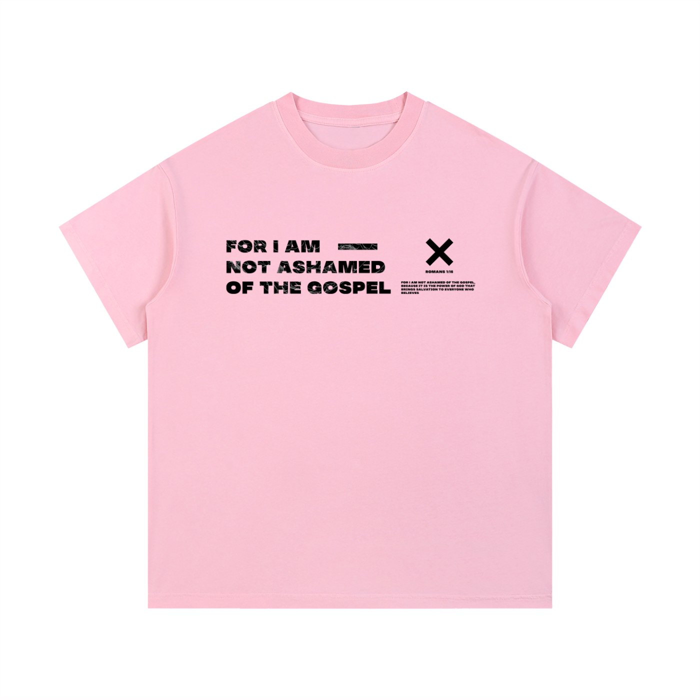 Not Ashamed - Christian Vintage Wash Cotton T-Shirt