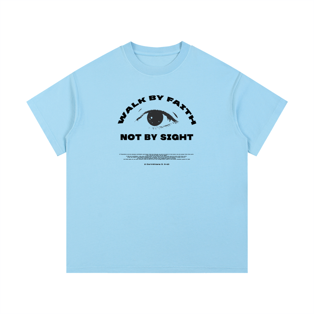 Walk by Faith - Christian Vintage Wash Cotton T-Shirt