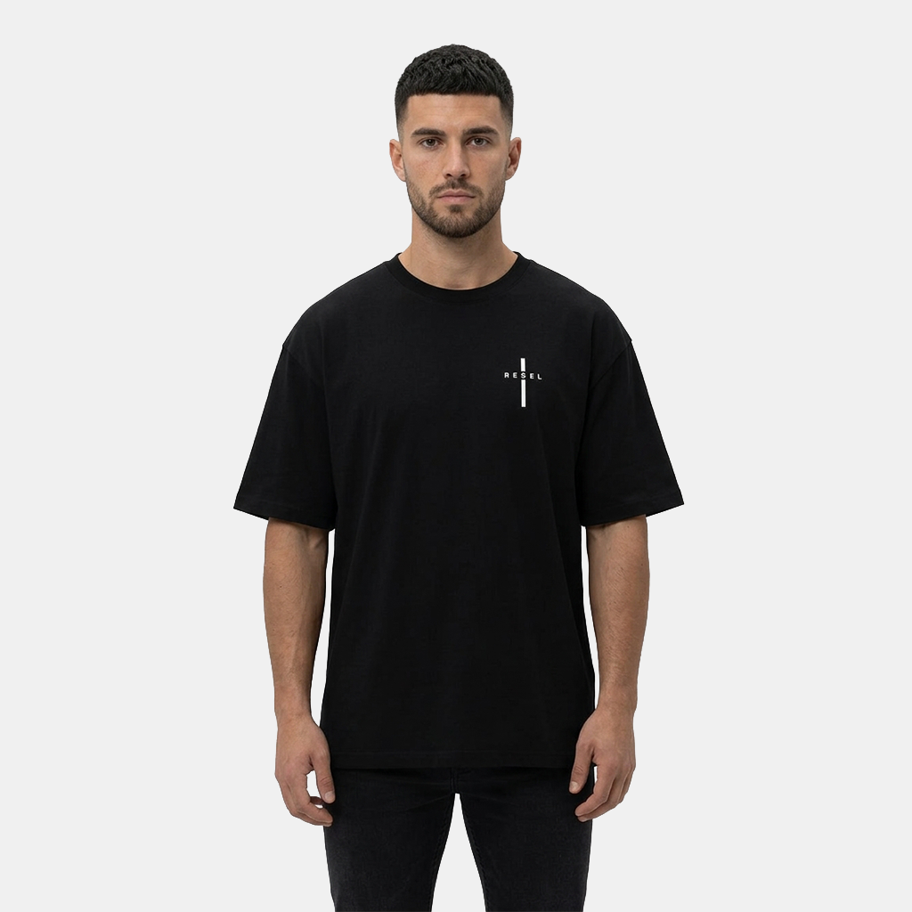 Rebel Cross - Christian Streetwear Loose Drop Shoulder T-Shirt