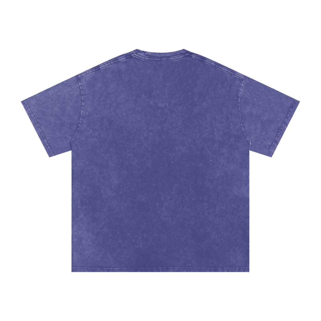 RBL Spired - Christian Snow Washed Oversized Cotton T-Shirt