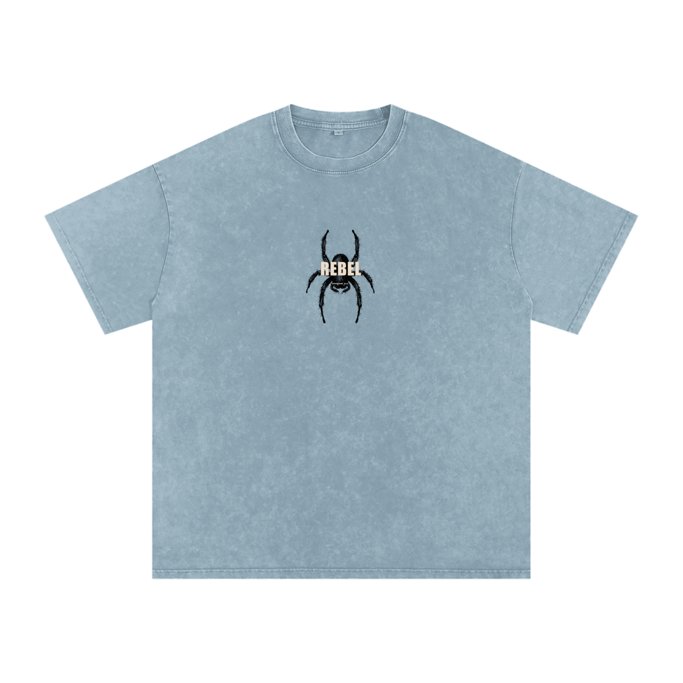 RBL Spired - Christian Snow Washed Oversized Cotton T-Shirt