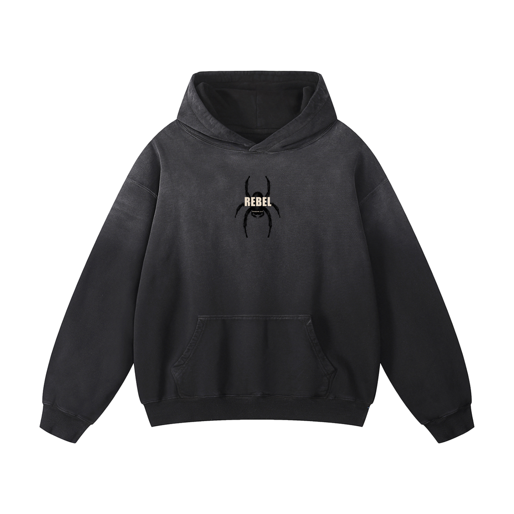 REBEL eph.6:12 - Christian Heavyweight Sunfade Oversized Hoodie