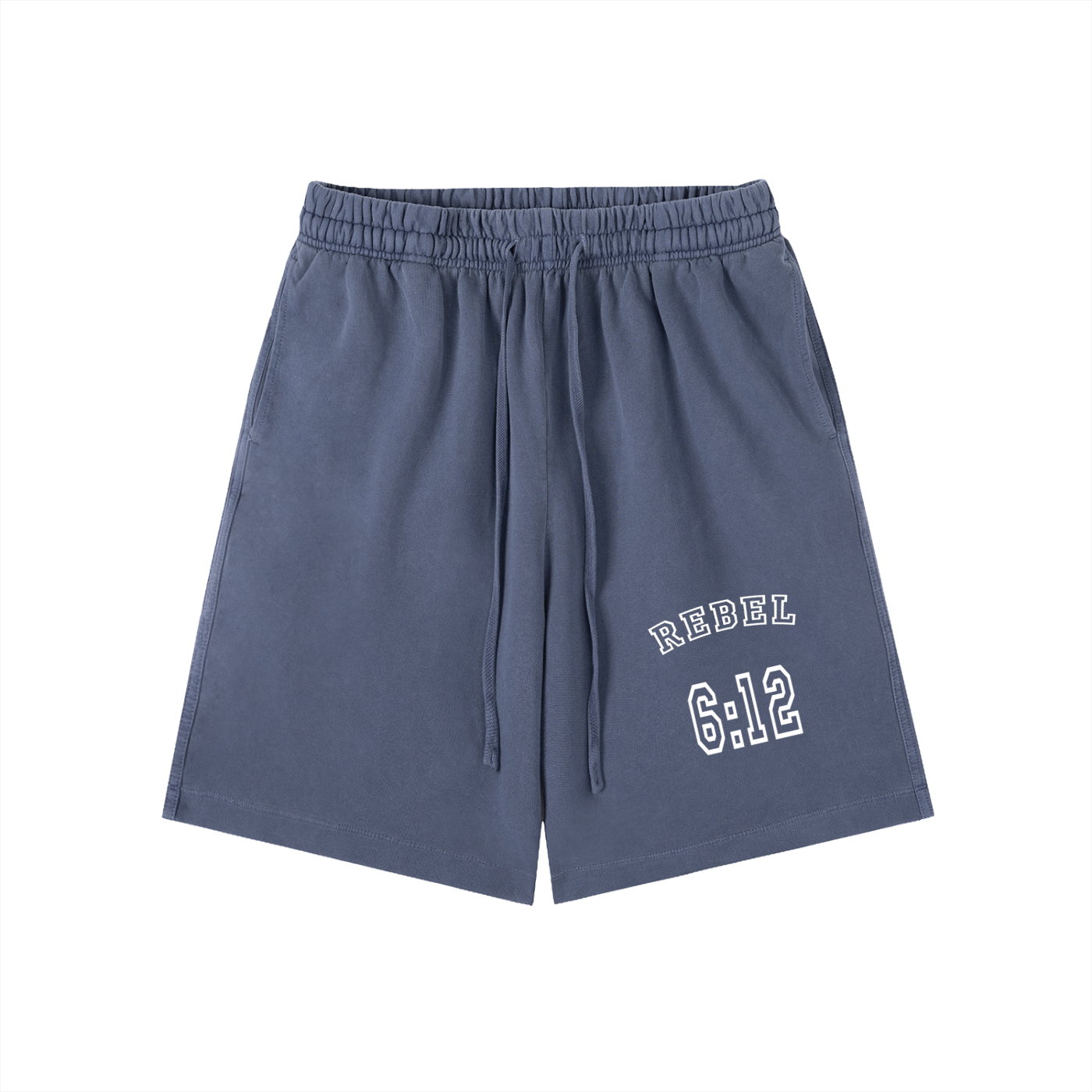 REBEl 6:12 - Christian Vintage Wash Cotton Shorts