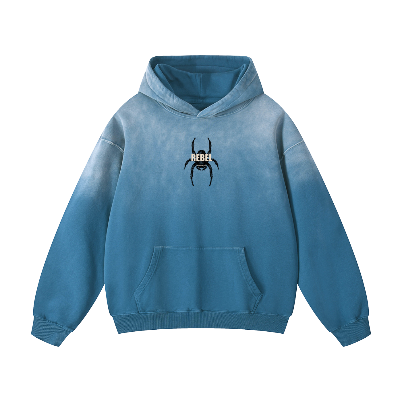 REBEL eph.6:12 - Christian Heavyweight Sunfade Oversized Hoodie