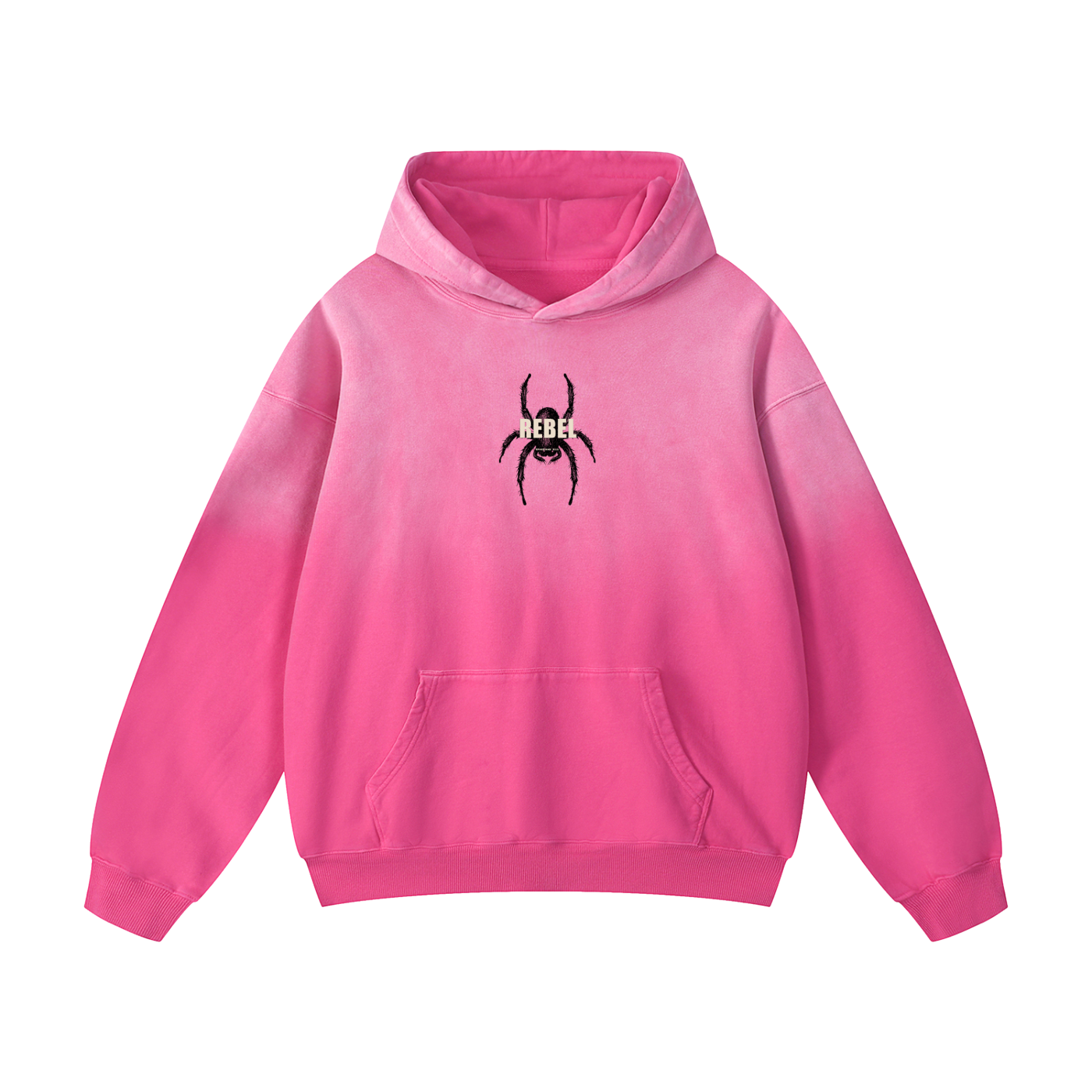 REBEL eph.6:12 - Christian Heavyweight Sunfade Oversized Hoodie