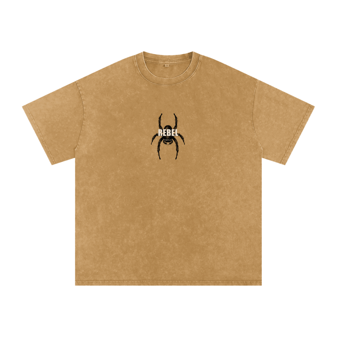 RBL Spired - Christian Snow Washed Oversized Cotton T-Shirt