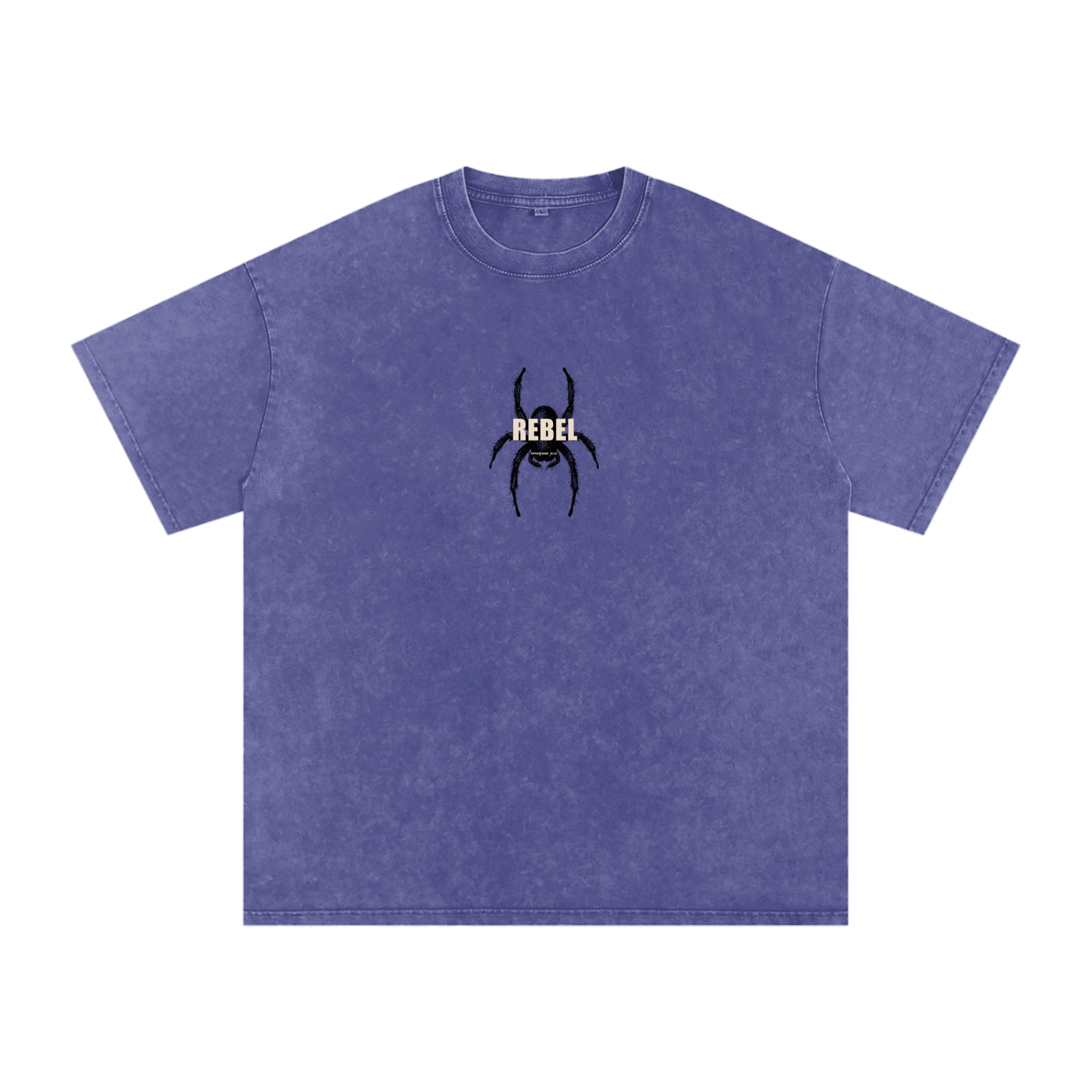 RBL Spired - Christian Snow Washed Oversized Cotton T-Shirt