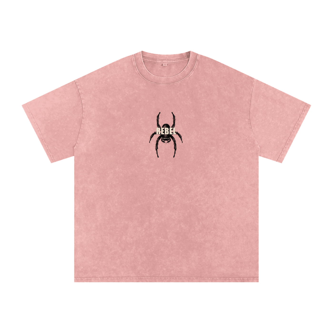 RBL Spired - Christian Snow Washed Oversized Cotton T-Shirt