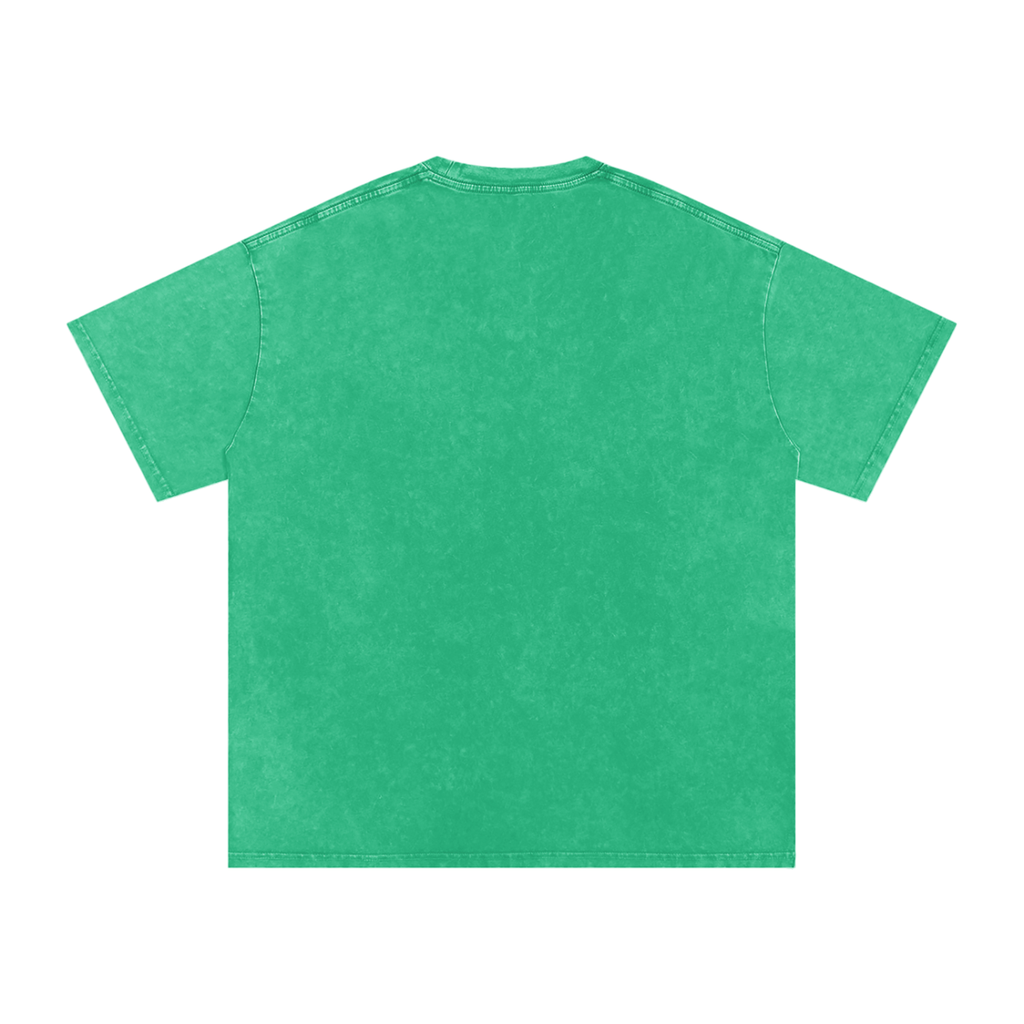 RBL Spired - Christian Snow Washed Oversized Cotton T-Shirt