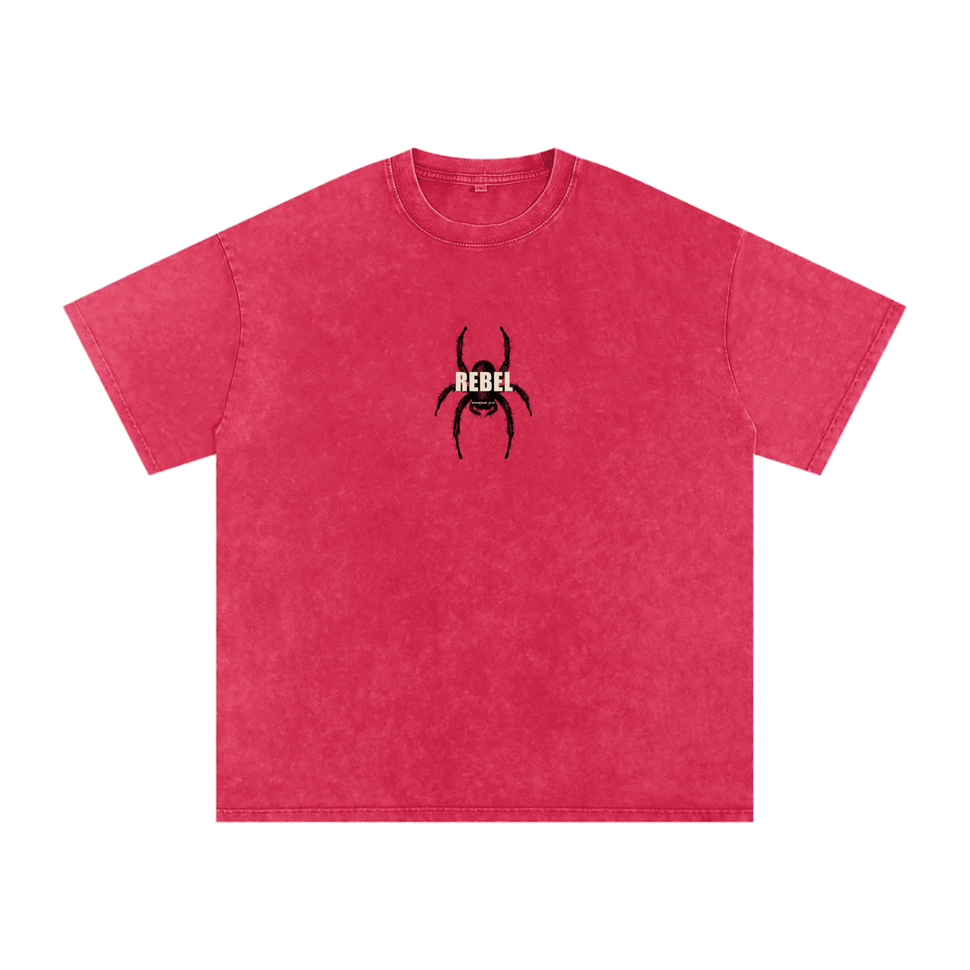 RBL Spired - Christian Snow Washed Oversized Cotton T-Shirt