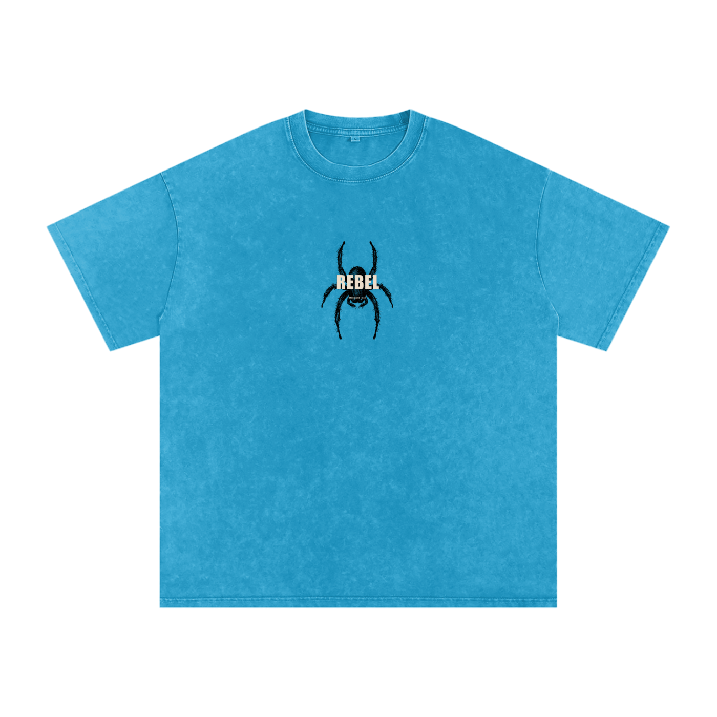 RBL Spired - Christian Snow Washed Oversized Cotton T-Shirt
