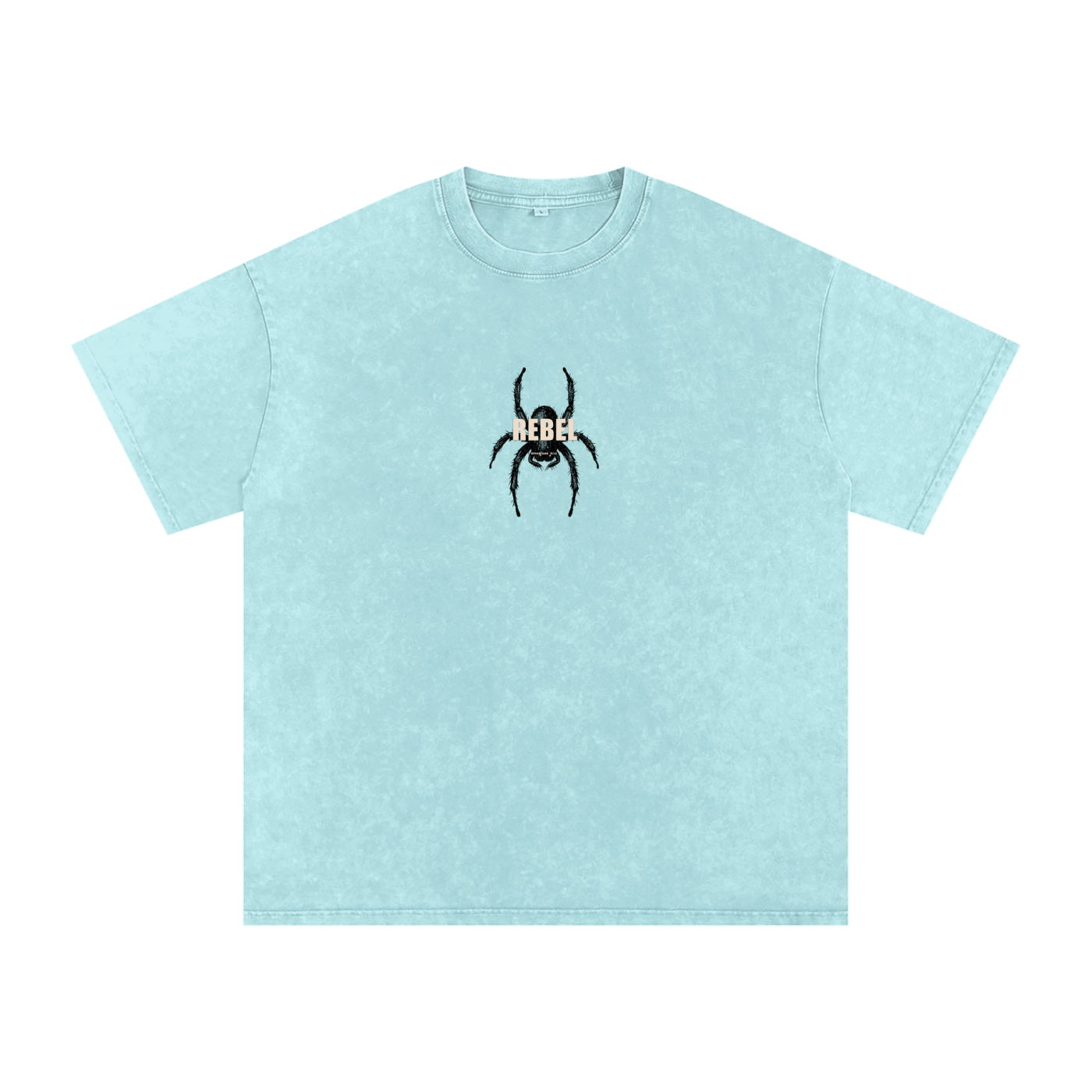 RBL Spired - Christian Snow Washed Oversized Cotton T-Shirt