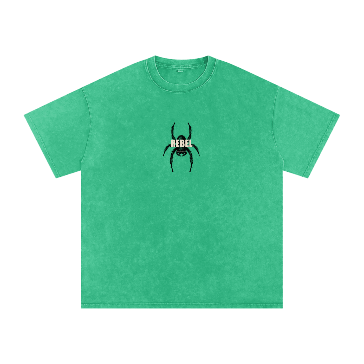 RBL Spired - Christian Snow Washed Oversized Cotton T-Shirt