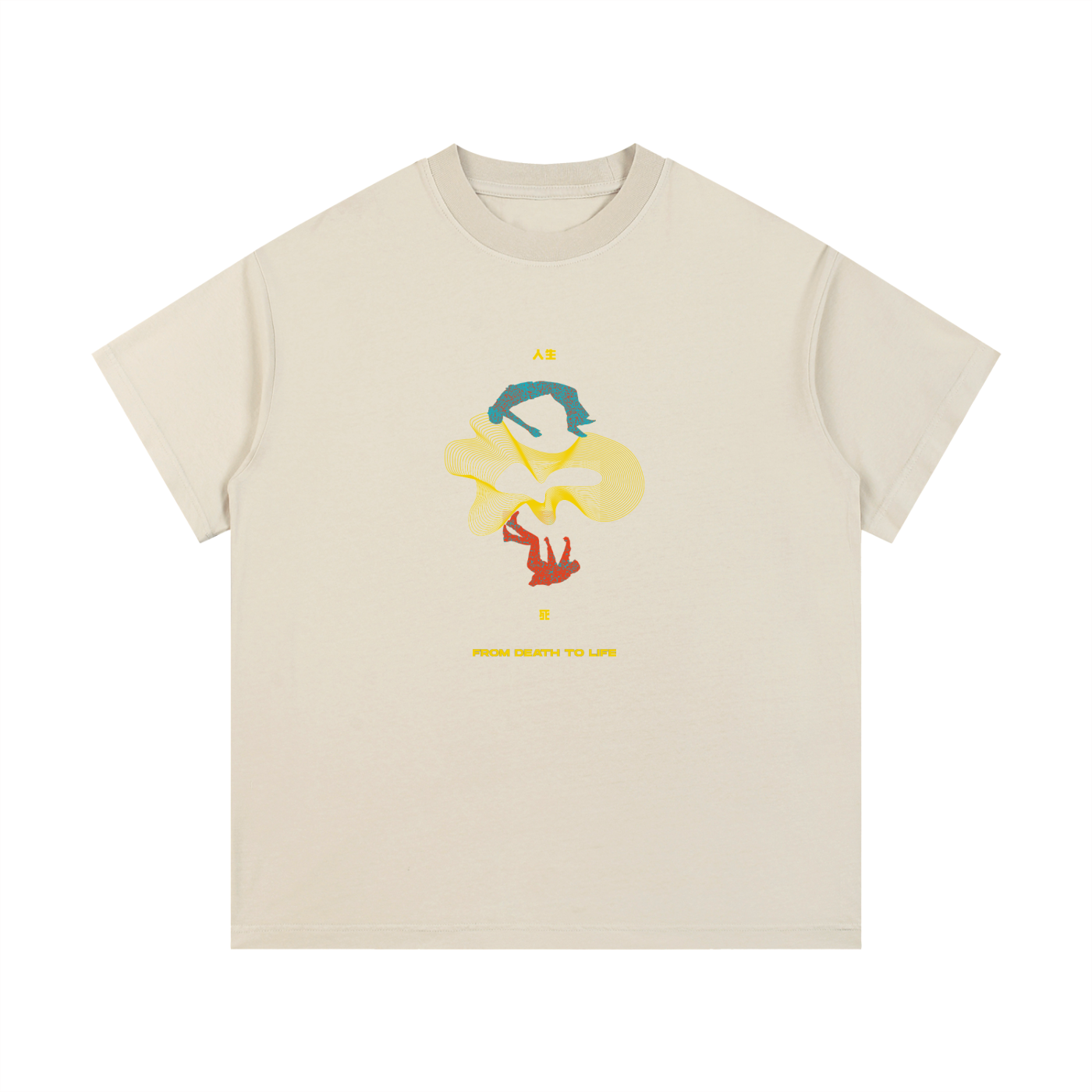 From death to Life -Christian Vintage Wash Cotton T-Shirt