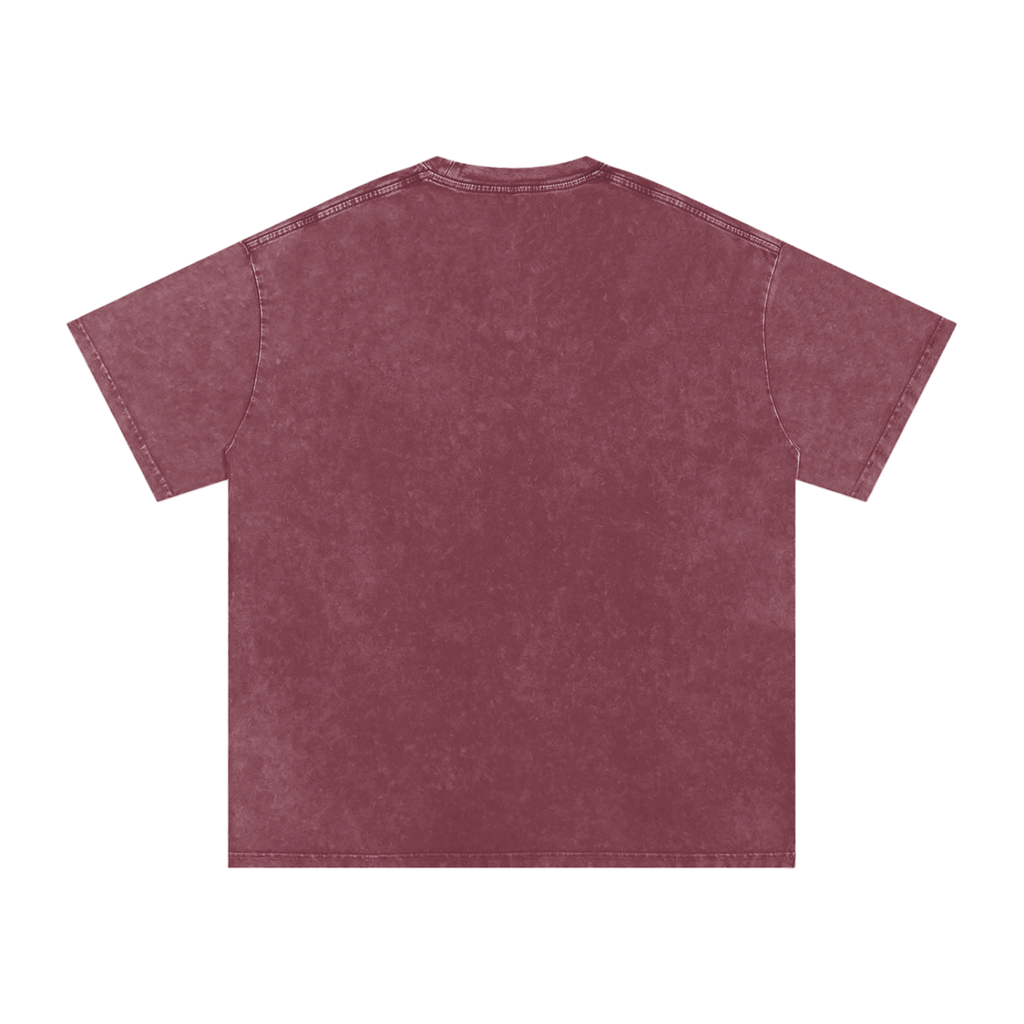 RBL Spired - Christian Snow Washed Oversized Cotton T-Shirt