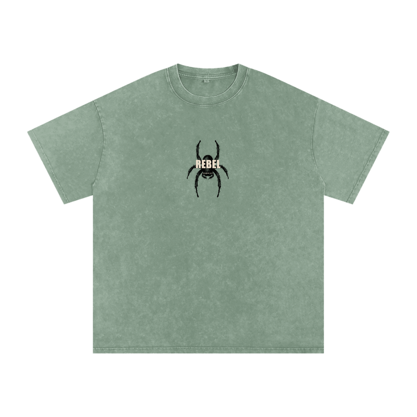 RBL Spired - Christian Snow Washed Oversized Cotton T-Shirt