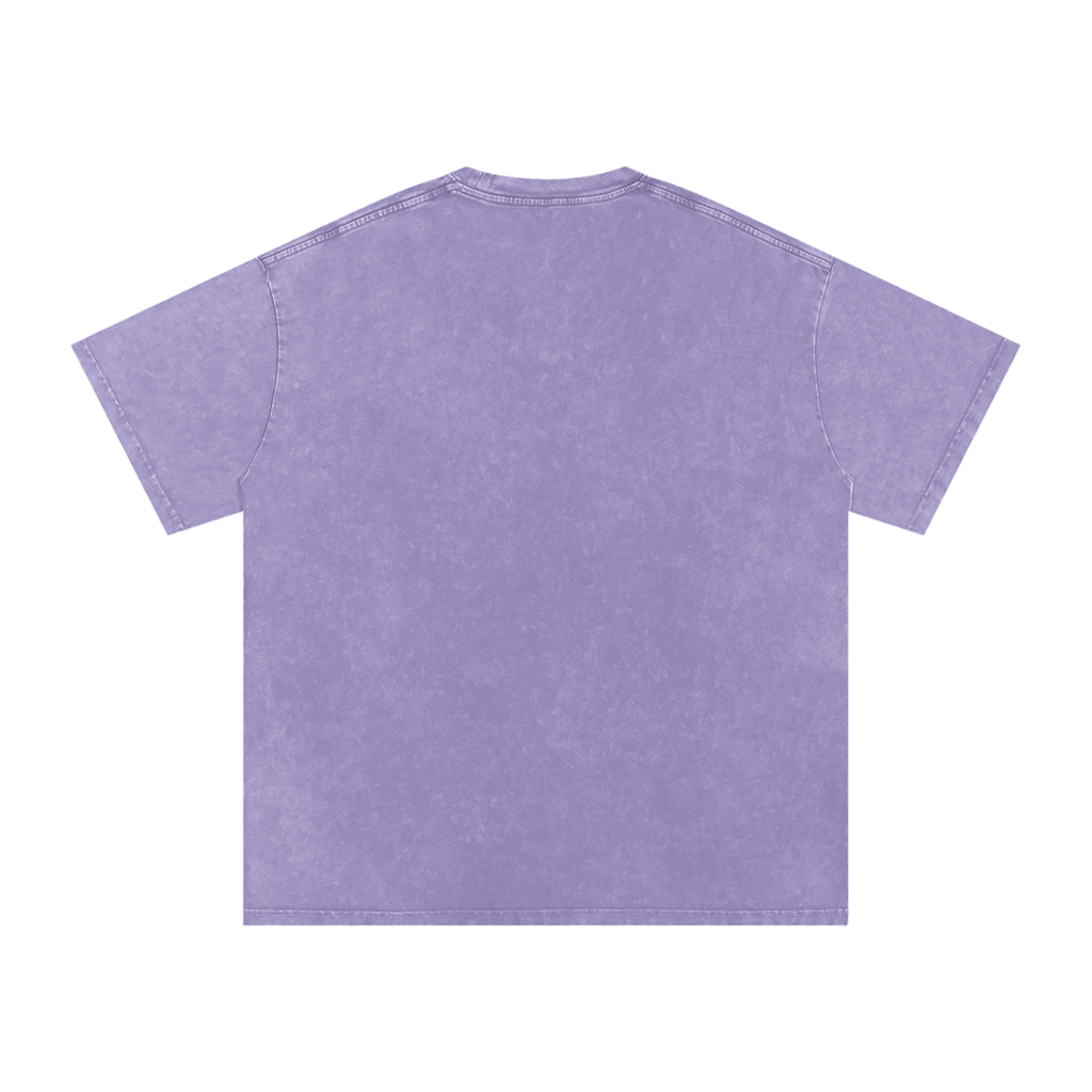 RBL Spired - Christian Snow Washed Oversized Cotton T-Shirt