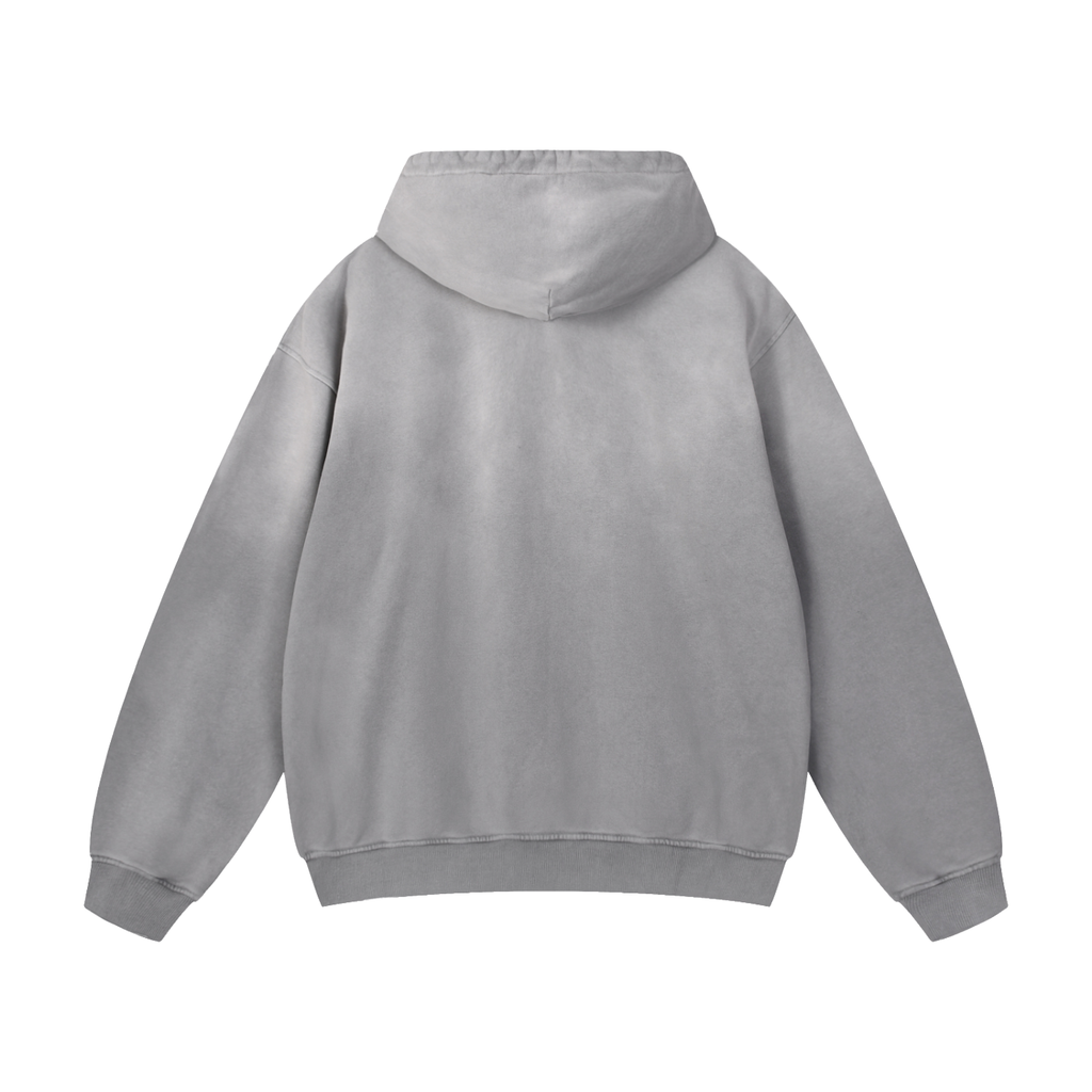 Walk by Faith - Christian Heavyweight Sunfade Oversized Hoodie