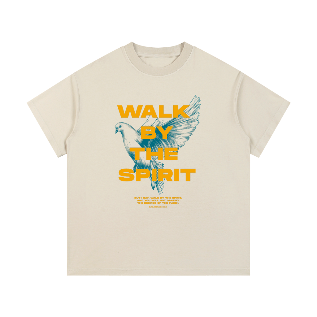Walk by the Spirit - Christian Vintage Wash Cotton T-Shirt