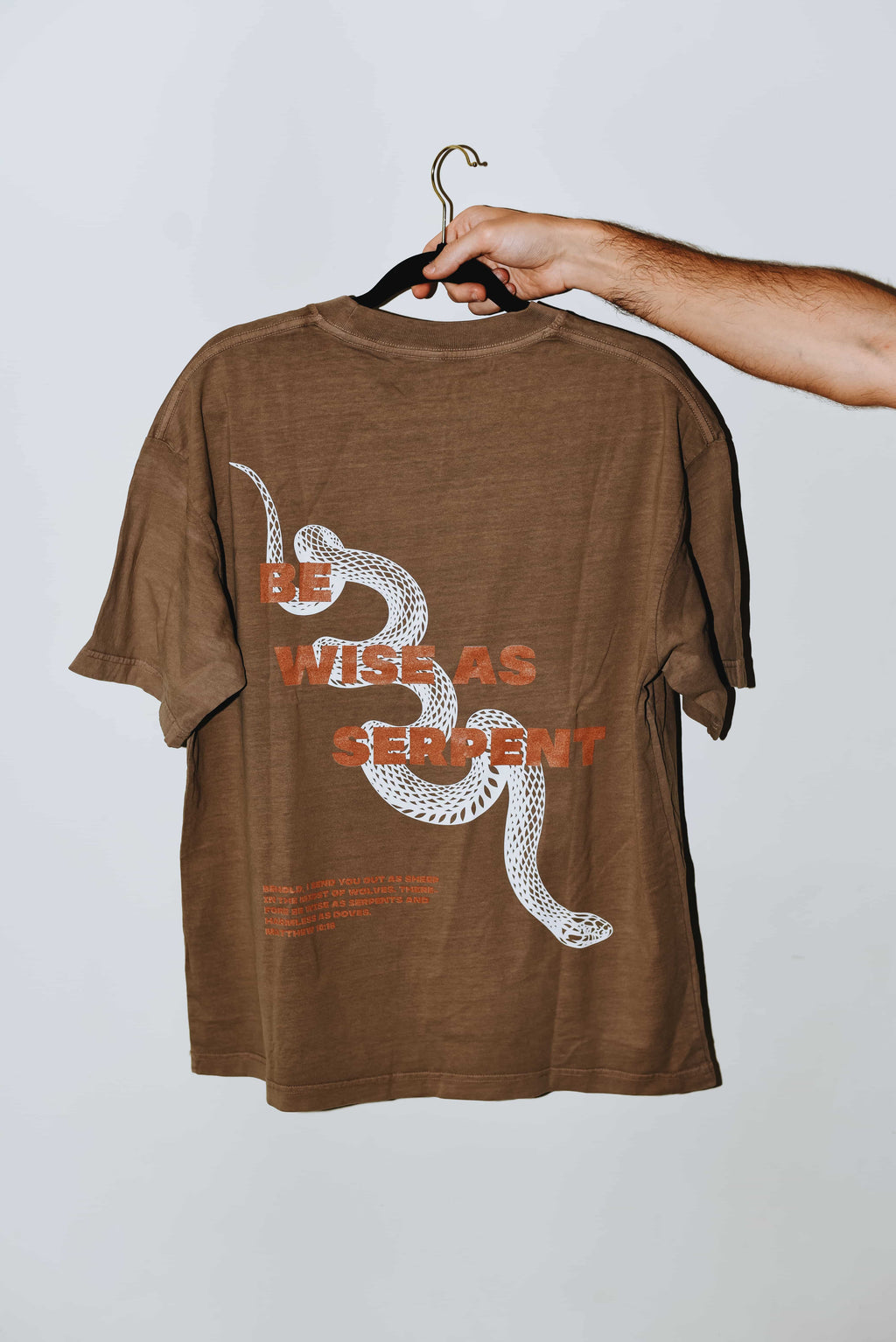 Be wise as Serpent - Christian Oversized Streetwear T-Shirt