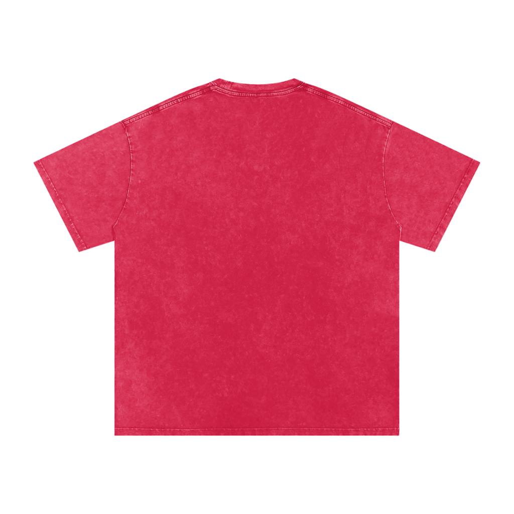 RBL Spired - Christian Snow Washed Oversized Cotton T-Shirt
