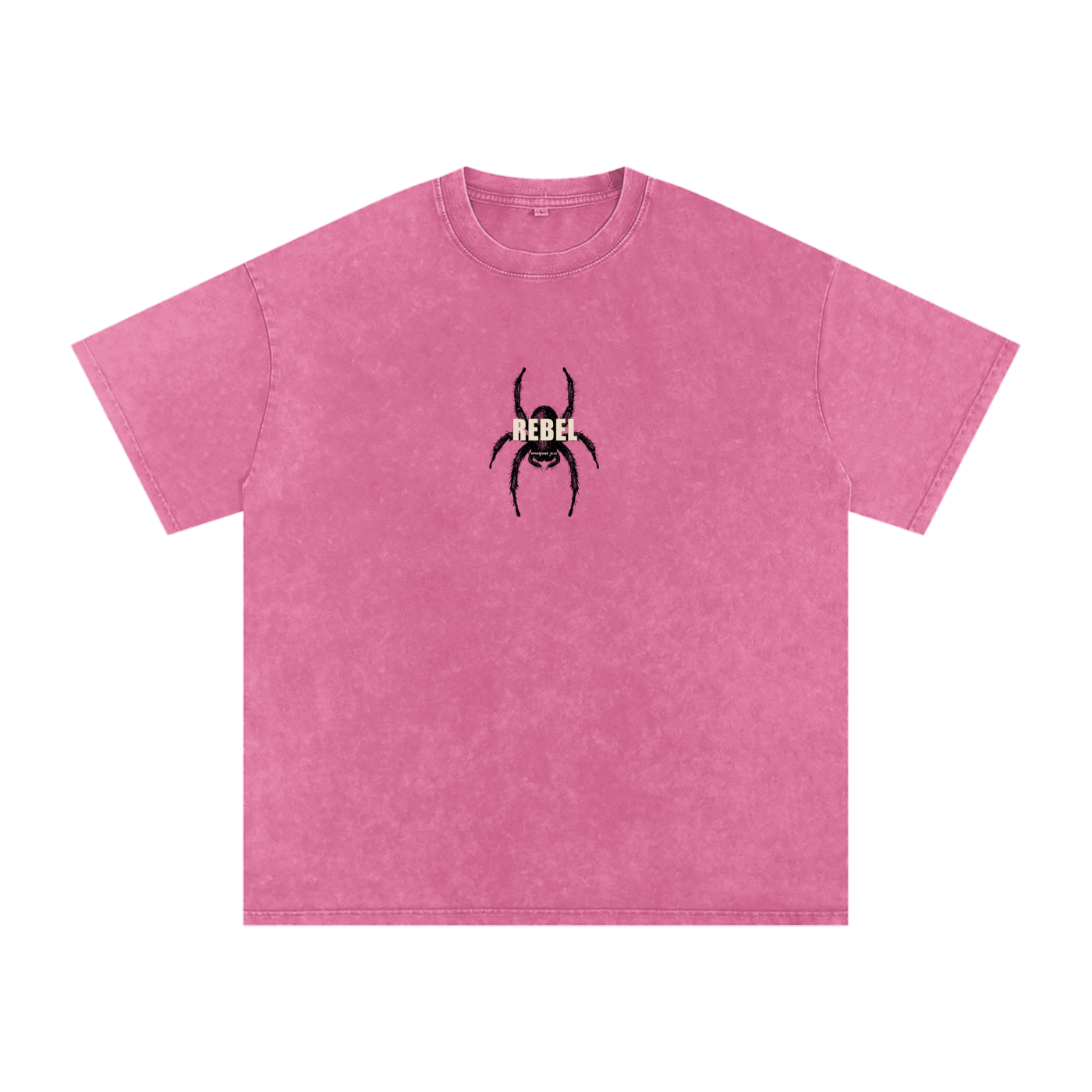 RBL Spired - Christian Snow Washed Oversized Cotton T-Shirt
