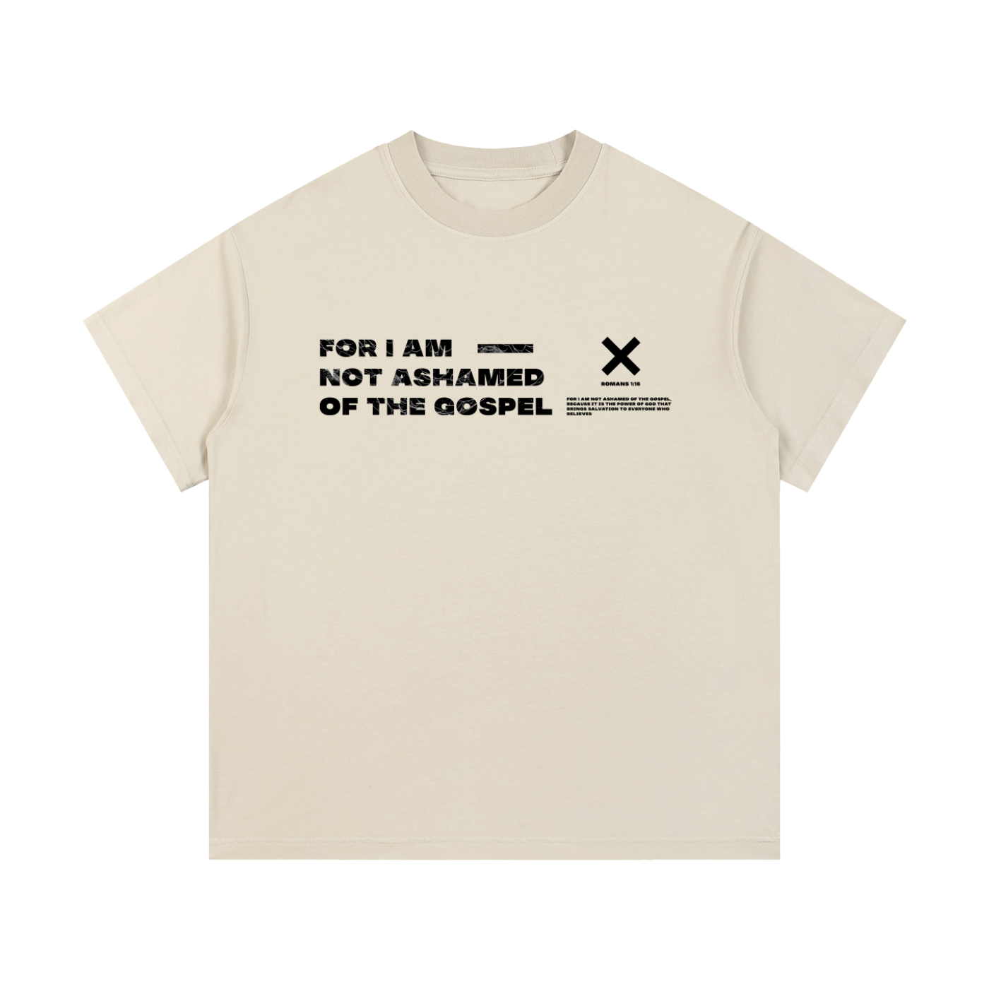 Not Ashamed - Christian Vintage Wash Cotton T-Shirt