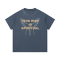 This War is Spiritual - Christian Vintage Wash Cotton T-Shirt