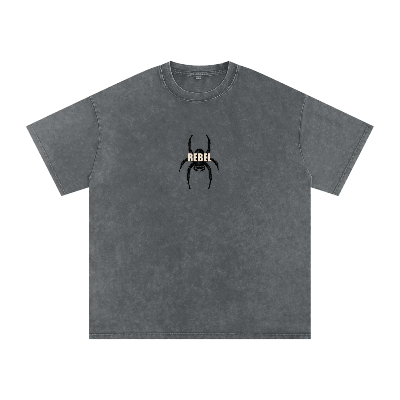 RBL Spired - Christian Snow Washed Oversized Cotton T-Shirt