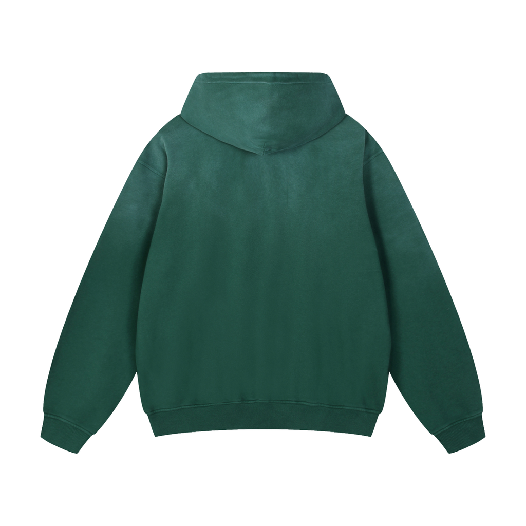 Walk by Faith - Christian Heavyweight Sunfade Oversized Hoodie