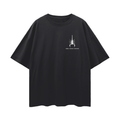REBEL AGAINST DARKNESS - Christian Streetwear Loose Drop Shoulder T-Shirt