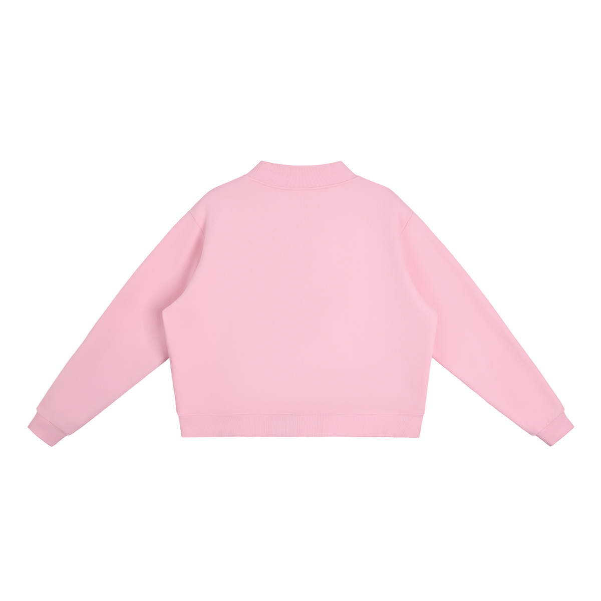 rebel Mock-Neck Crew Sweatshirt