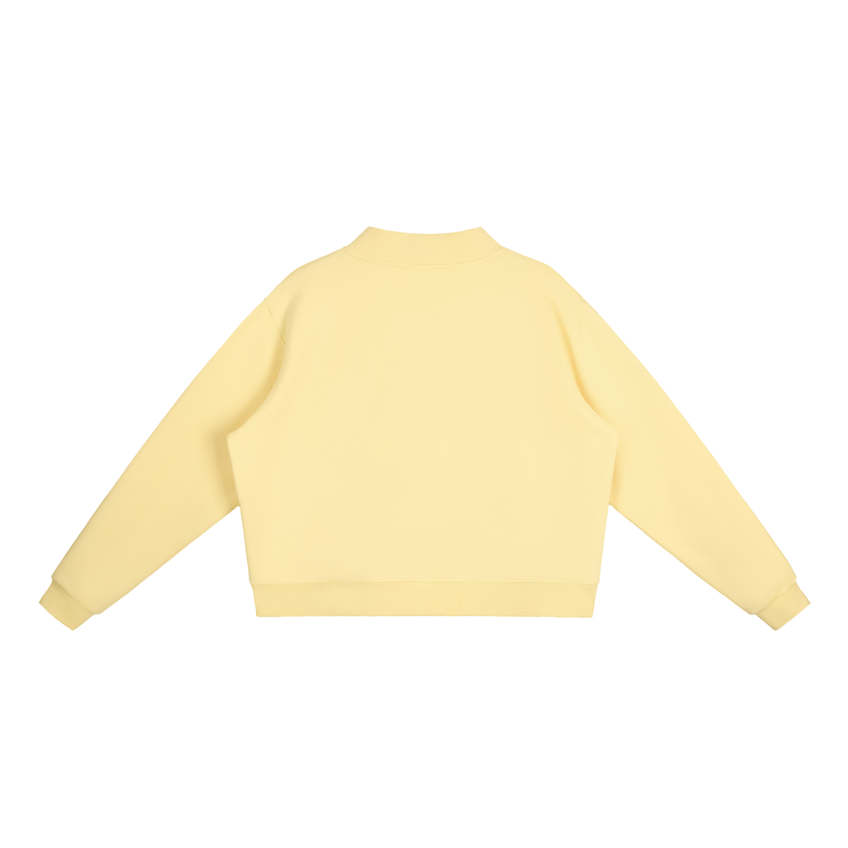 rebel Mock-Neck Crew Sweatshirt
