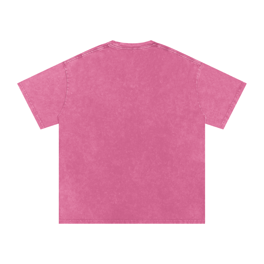 RBL Spired - Christian Snow Washed Oversized Cotton T-Shirt