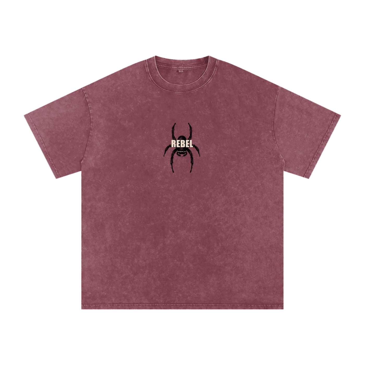 RBL Spired - Christian Snow Washed Oversized Cotton T-Shirt