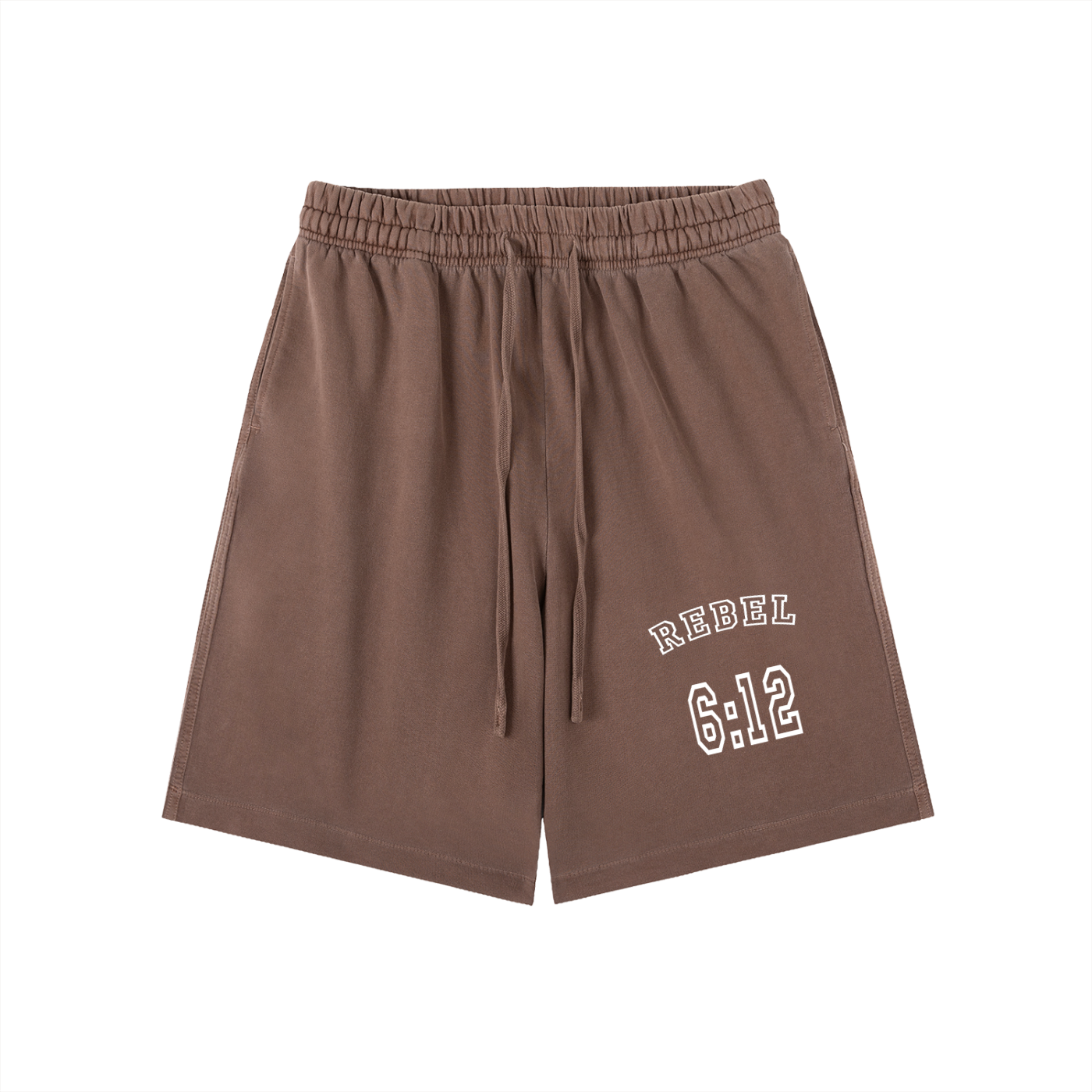 REBEl 6:12 - Christian Vintage Wash Cotton Shorts
