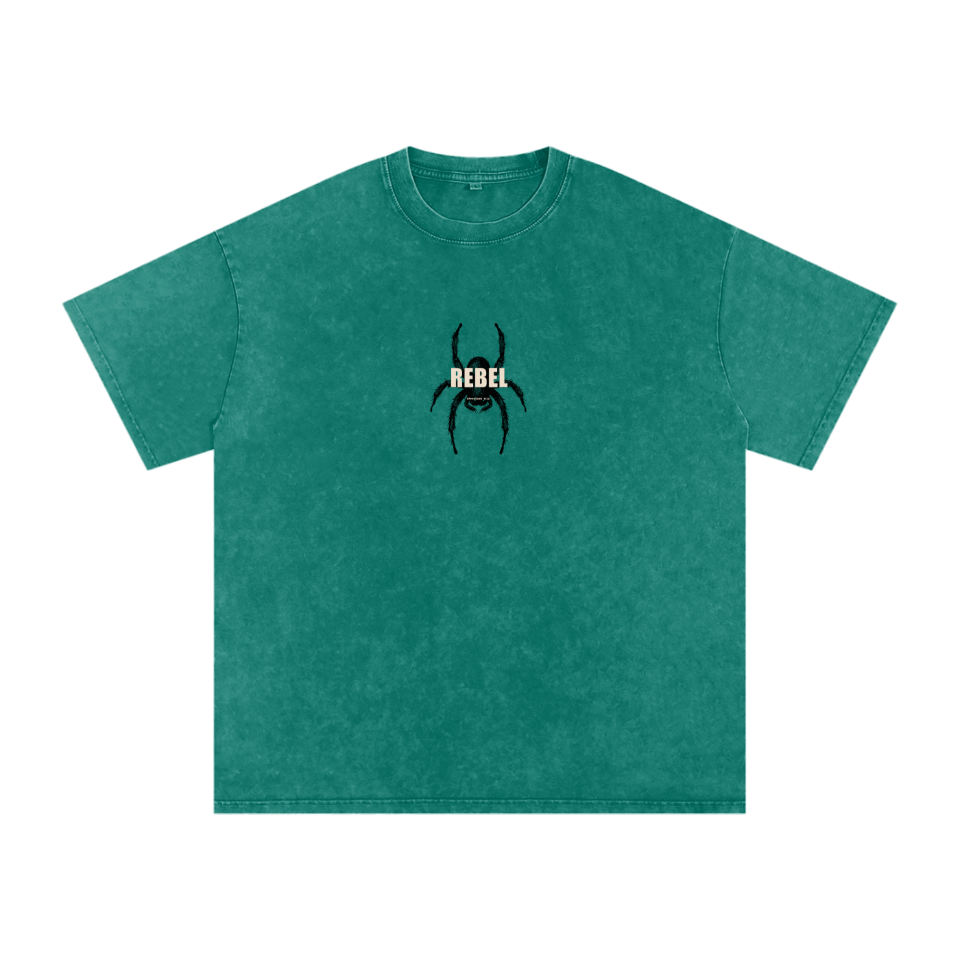 RBL Spired - Christian Snow Washed Oversized Cotton T-Shirt