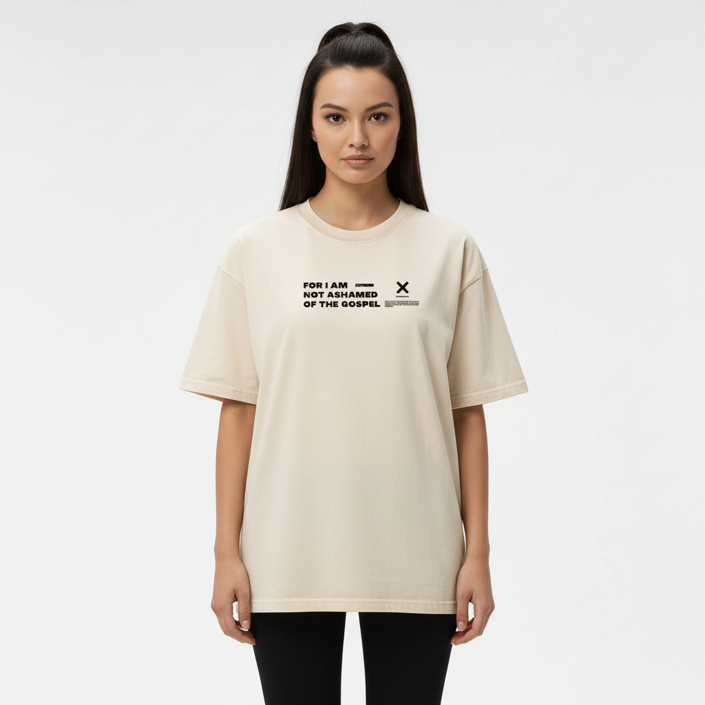 Not Ashamed - Christian Vintage Wash Cotton T-Shirt